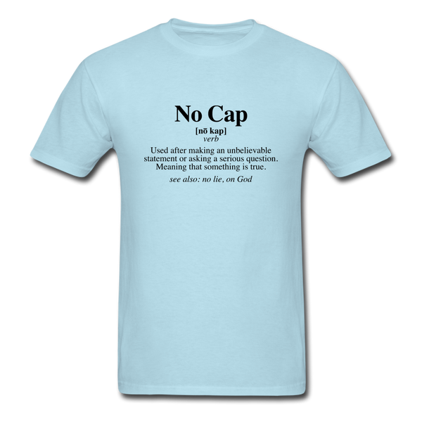 No Cap - powder blue