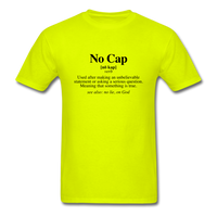 No Cap - safety green