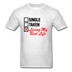 Single - light heather gray