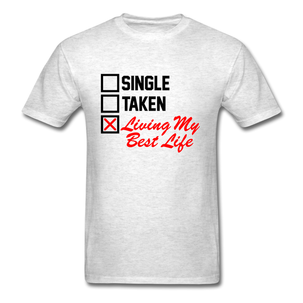 Single - light heather gray