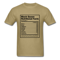 Black Queen Nutritional Facts - khaki