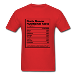 Black Queen Nutritional Facts - red