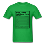 Black Queen Nutritional Facts - bright green