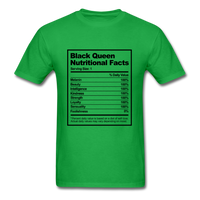 Black Queen Nutritional Facts - bright green
