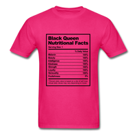Black Queen Nutritional Facts - fuchsia