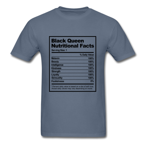 Black Queen Nutritional Facts - denim