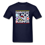 Black Owned  Business - navy