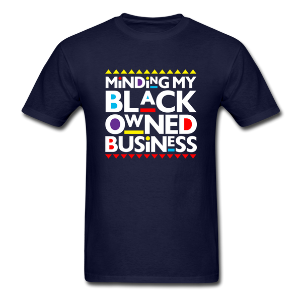 Black Owned  Business - navy