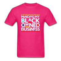Black Owned  Business - fuchsia