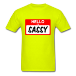 Sassy - safety green