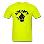 June Teenth - safety green