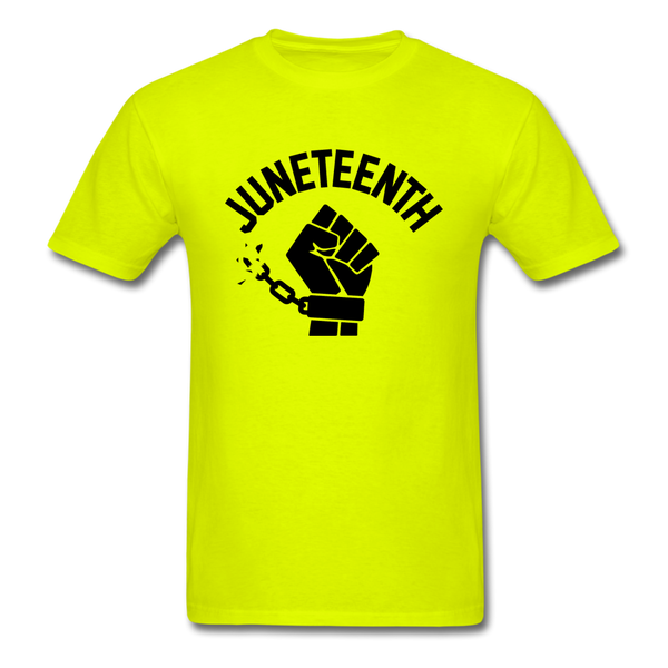 June Teenth - safety green